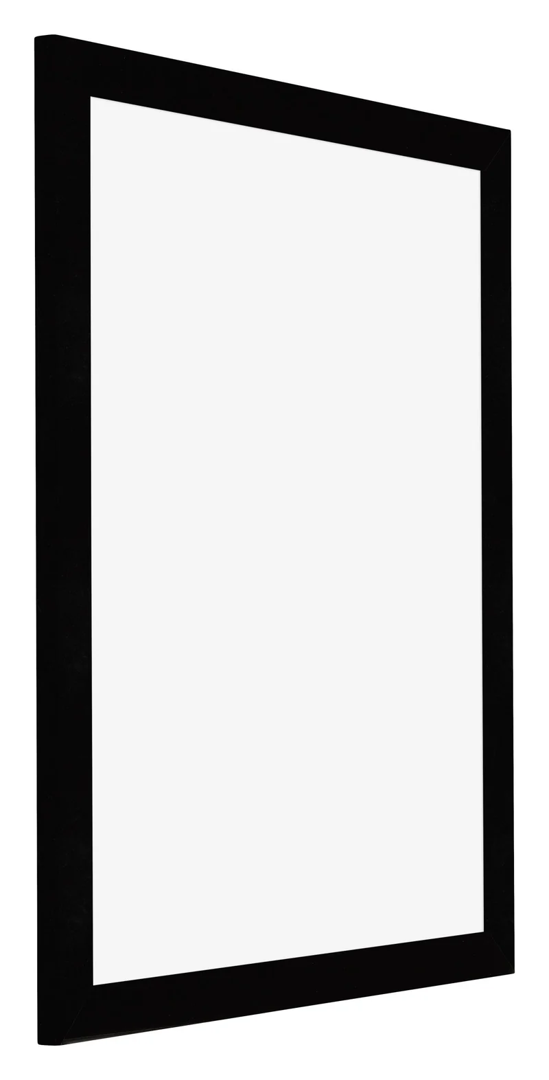 Bilderrahmen 28x35 cm - Schwarz Hochglanz - MDF - Mura