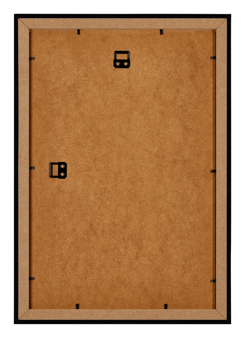 Bilderrahmen 30x45 cm - Schwarz Hochglanz - MDF - Mura