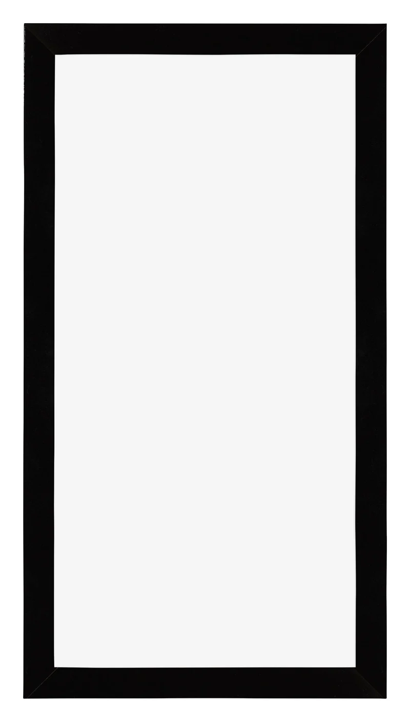 Bilderrahmen 30x60 cm - Schwarz Hochglanz - MDF - Mura