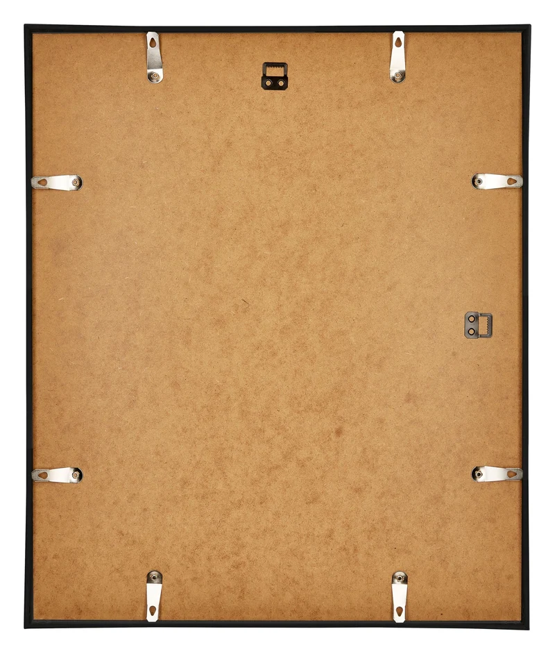 Bilderrahmen 50x65 cm - Schwarz Matt - Kunststoff - Annecy