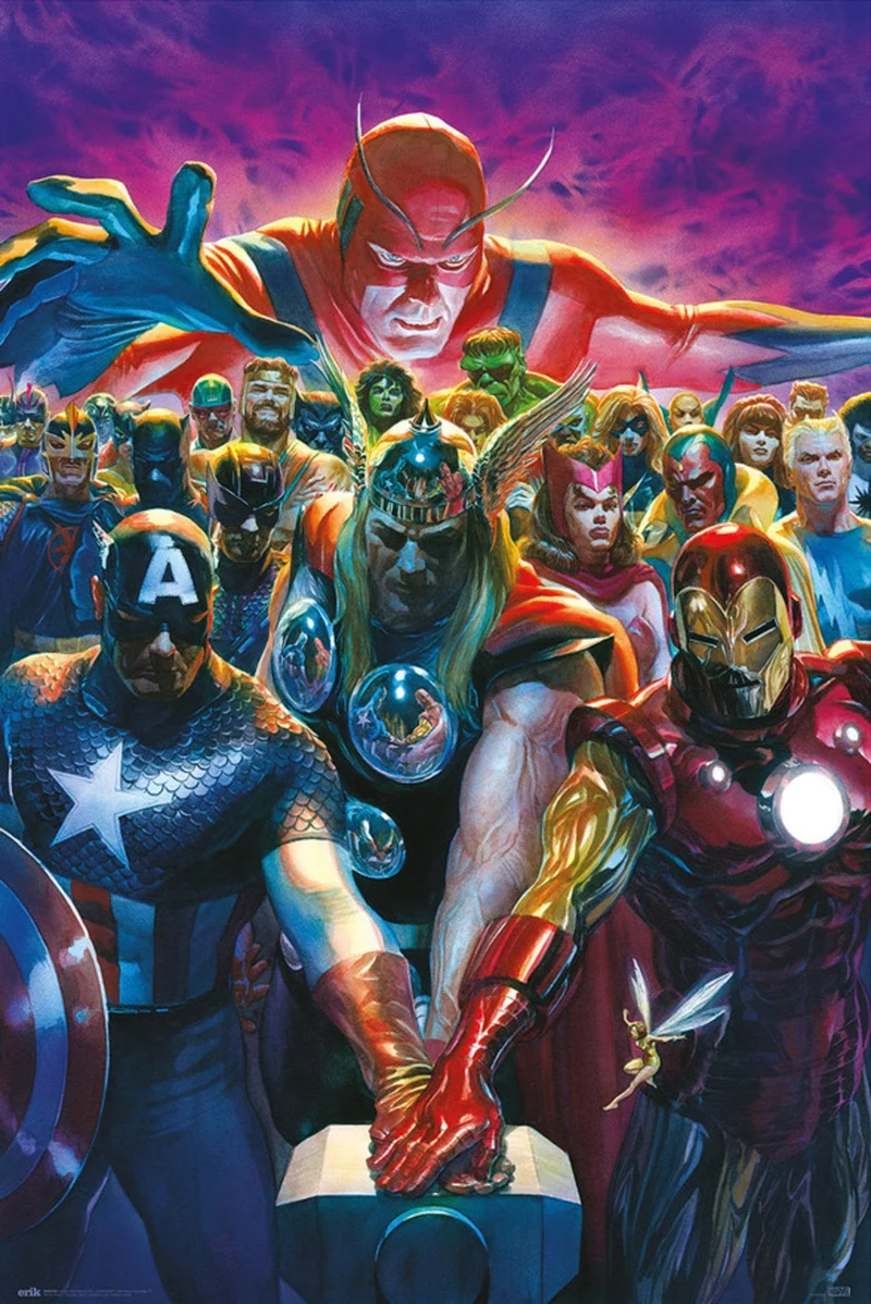 Poster Marvel - Los Vengadores 10 61x91,5cm