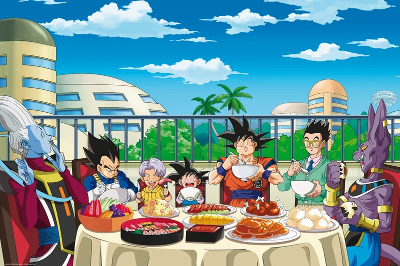 Poster Dragon Ball - Super Feast 91,5x61cm