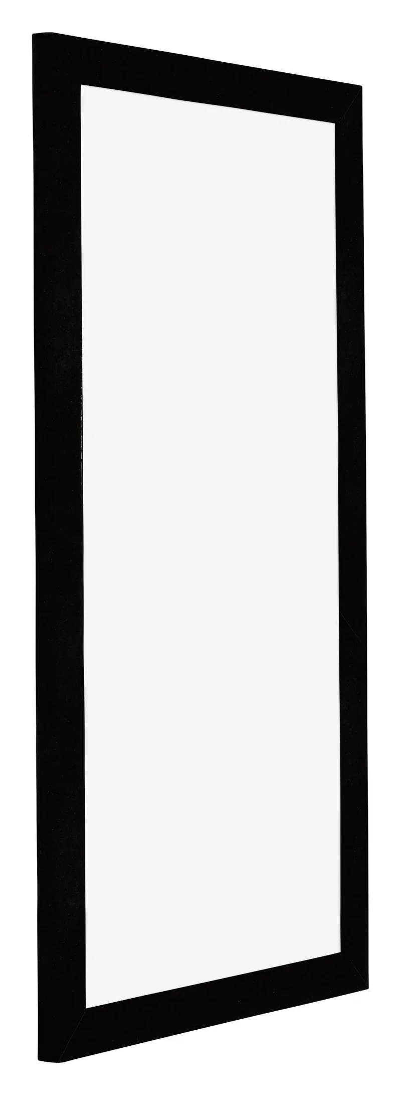 Bilderrahmen 40x80 cm - Schwarz Hochglanz - MDF - Mura