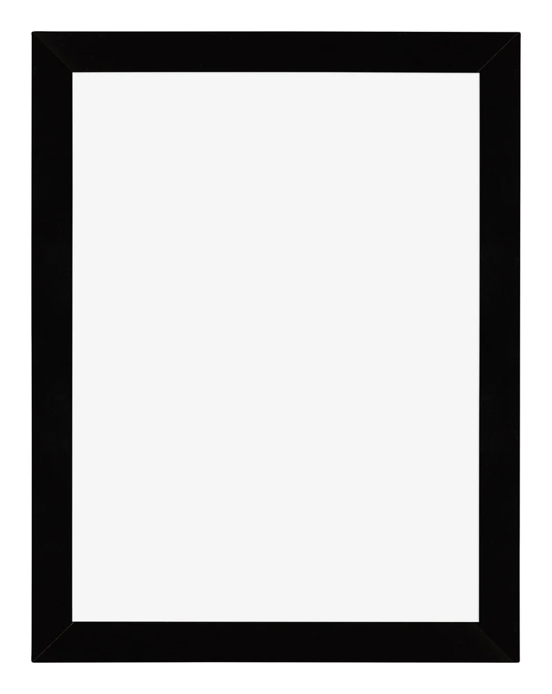Bilderrahmen 45x60 cm - Schwarz Hochglanz - MDF - Mura