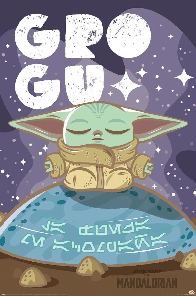 Poster Star Wars - The Mandalorian - Grogu Cuteness 61x91,5cm