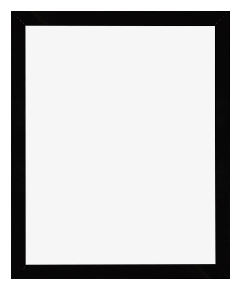 Bilderrahmen 55x65 cm - Schwarz Hochglanz - MDF - Mura