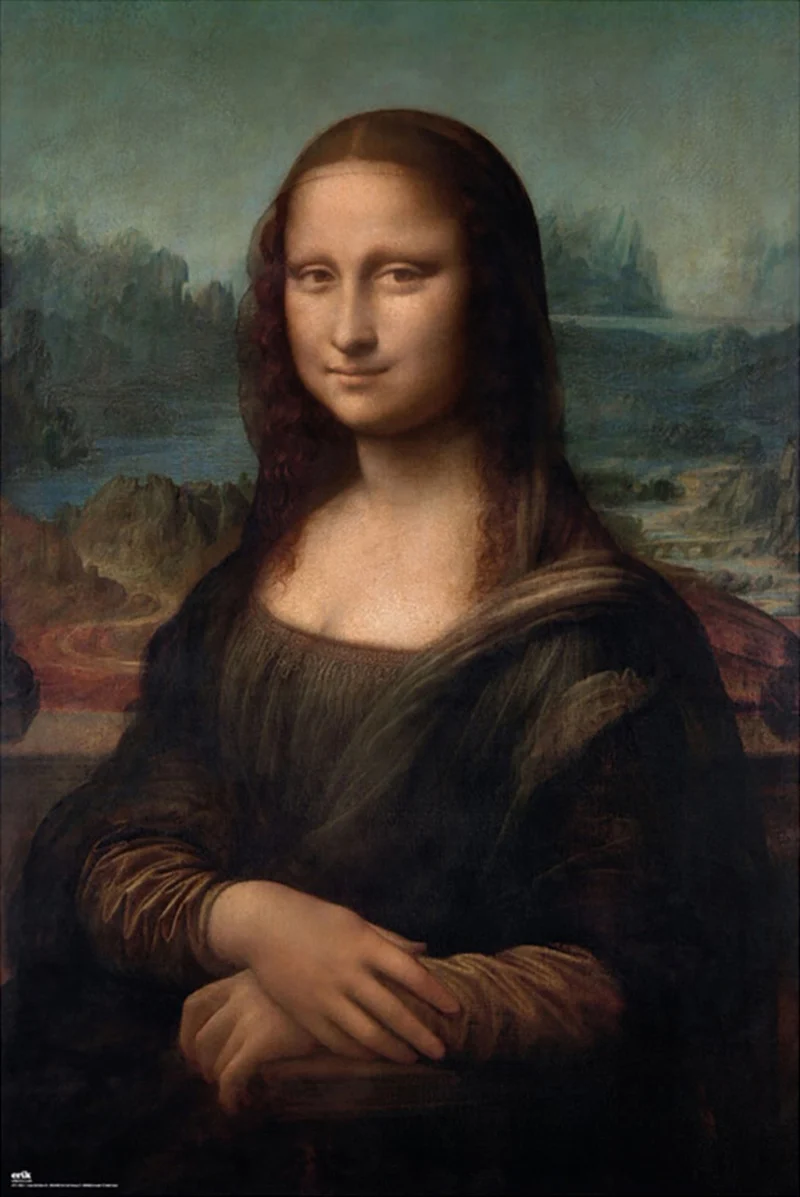 Poster Mona Lisa 61x91,5cm