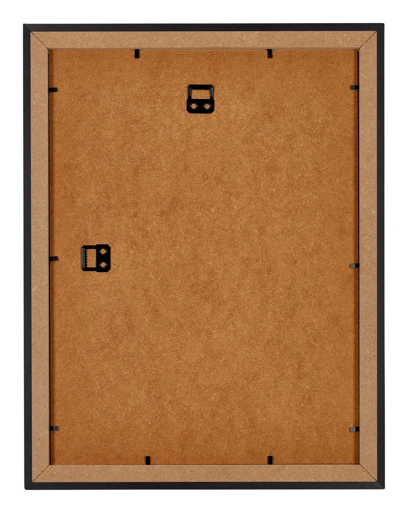 Bilderrahmen 30x40 cm - Schwarz Gemasert - MDF - Mura