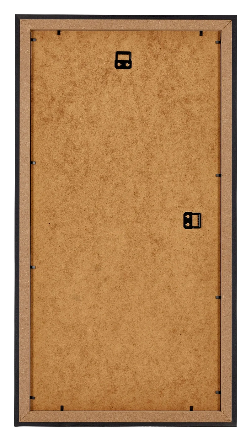 Bilderrahmen 20x40 cm - Schwarz Gemasert - MDF - Mura