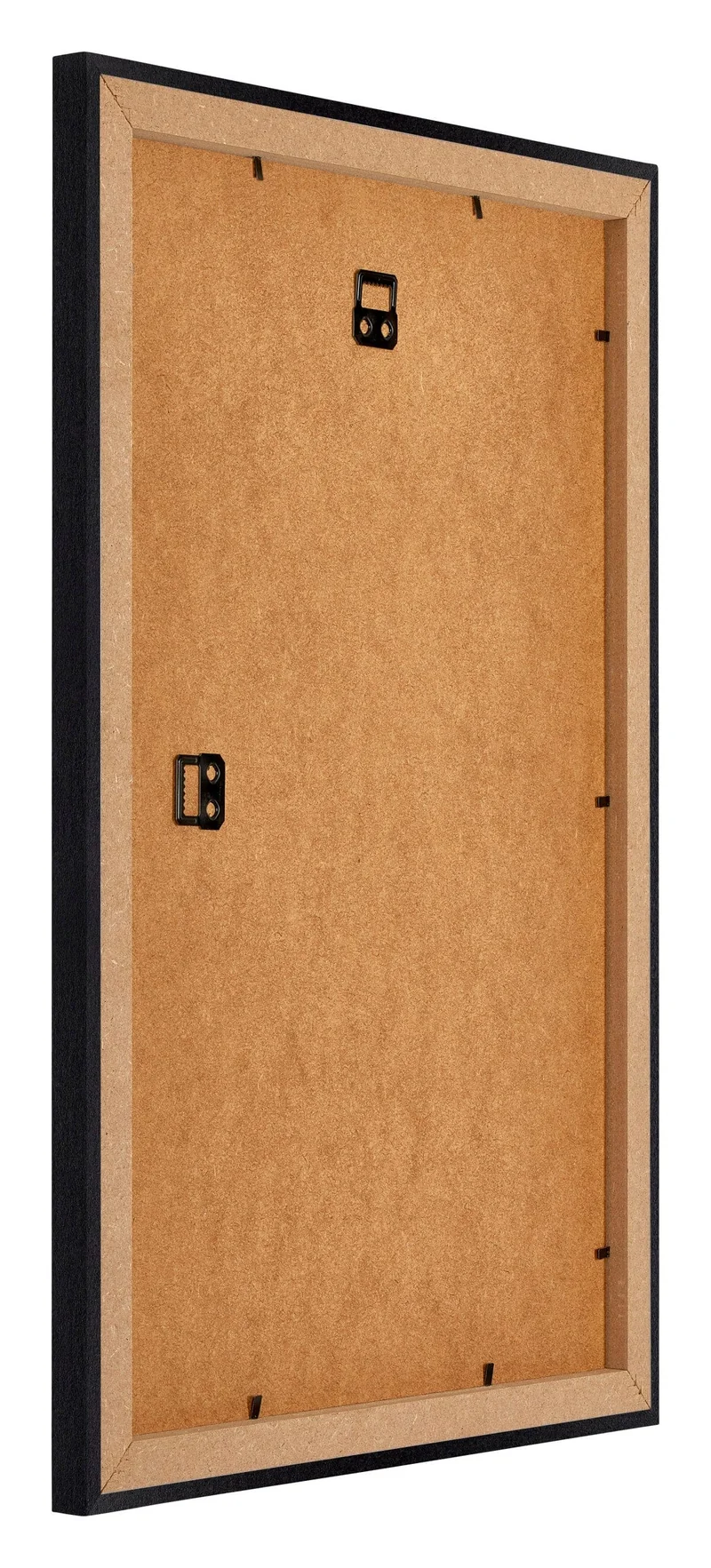 Bilderrahmen 62x93 cm - Schwarz Matt - MDF - Mura