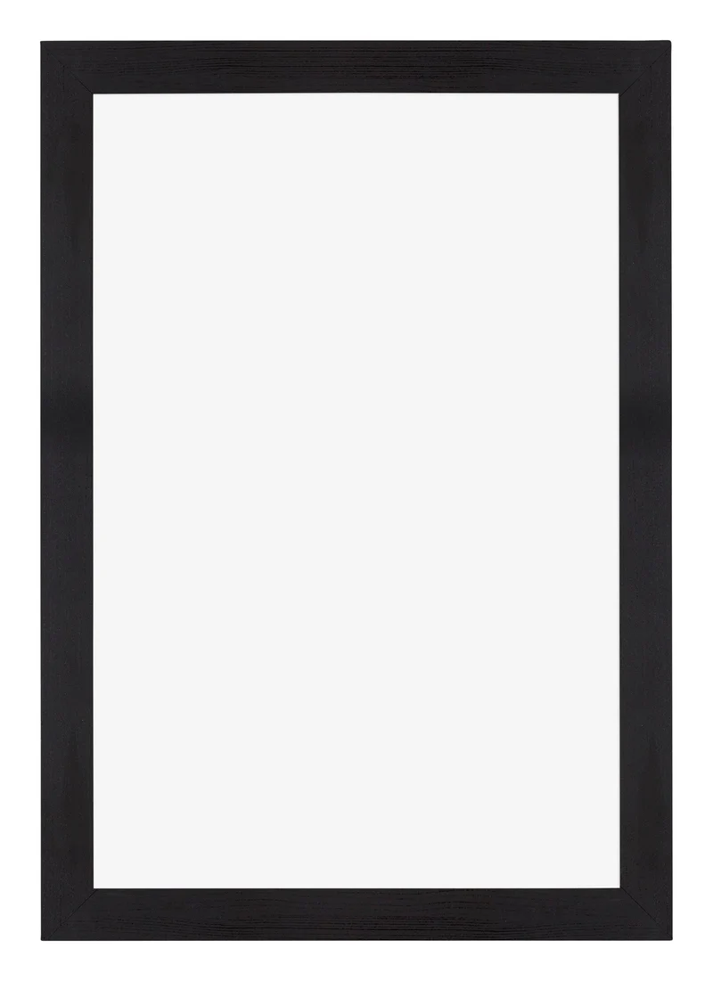 Bilderrahmen 30x45 cm - Schwarz Gemasert - MDF - Mura