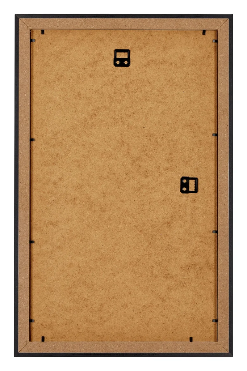 Bilderrahmen 30x50 cm - Schwarz Gemasert - MDF - Mura