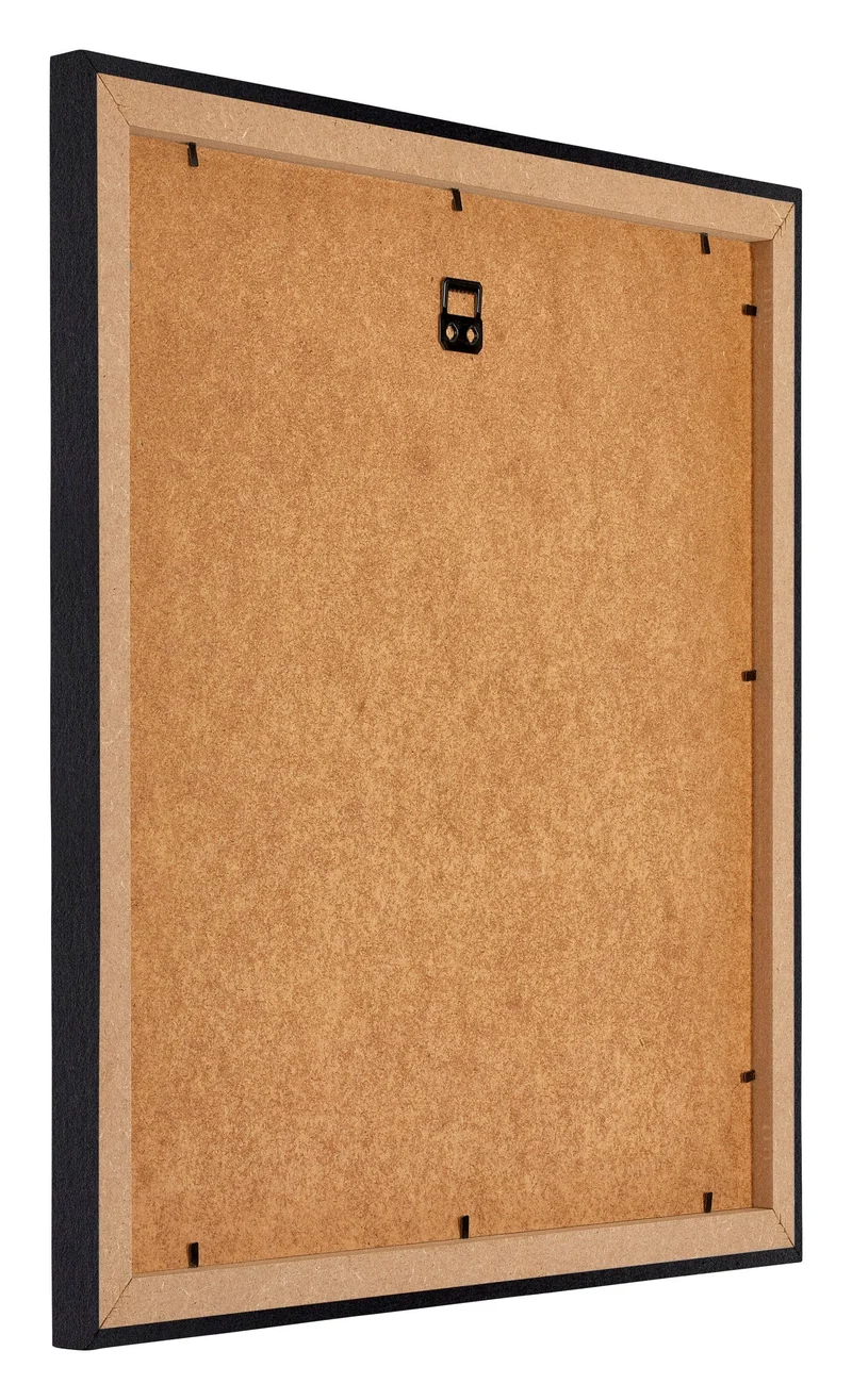 Bilderrahmen 55x55 cm - Schwarz Matt - MDF - Mura