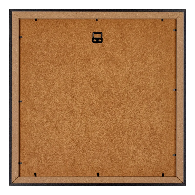 Bilderrahmen 50x50 cm - Schwarz Matt - MDF - Mura