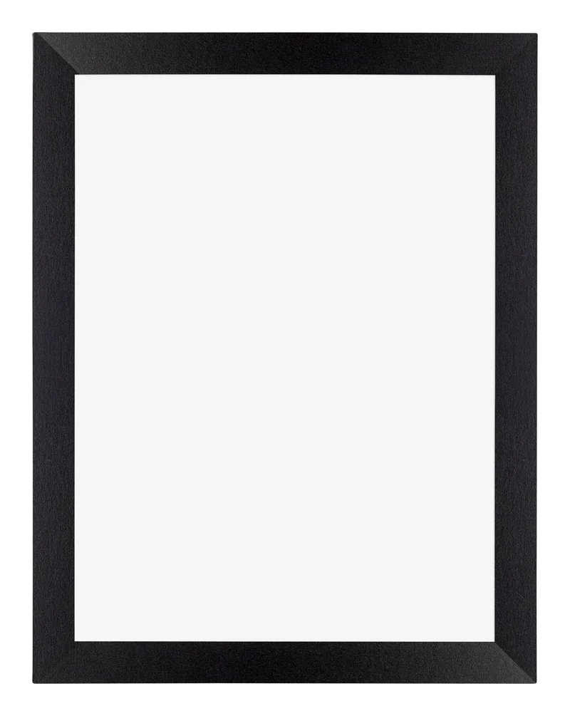 Bilderrahmen 45x60 cm - Schwarz Matt - MDF - Mura