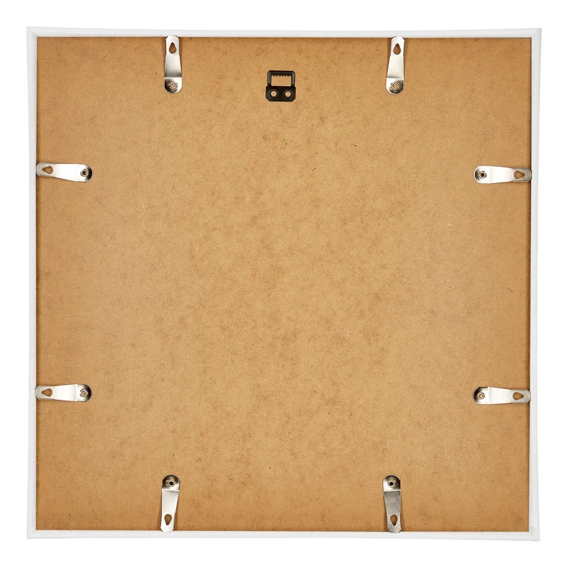 Bilderrahmen 20x20 cm - Weiss Hochglanz - Kunststoff - Annecy