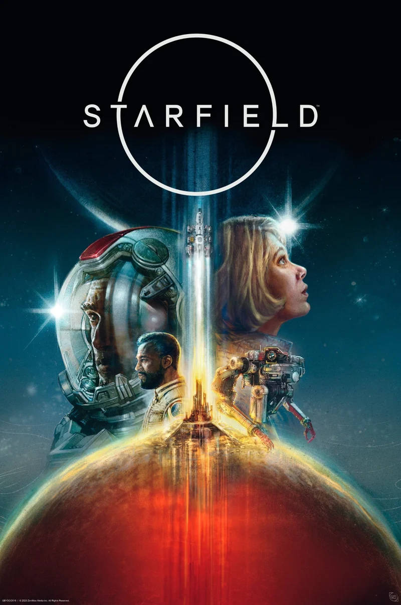 Poster Starfield Journey through Space 61x91,5cm