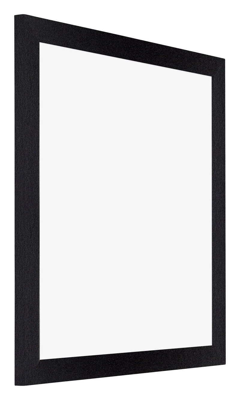 Bilderrahmen 45x45 cm - Schwarz Matt - MDF - Mura