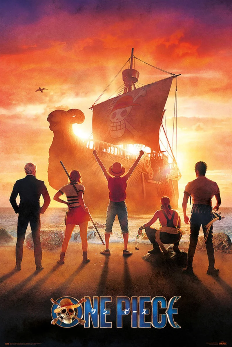 Poster One Piece - Netflix Straw Hat Pirates 61x91,5cm