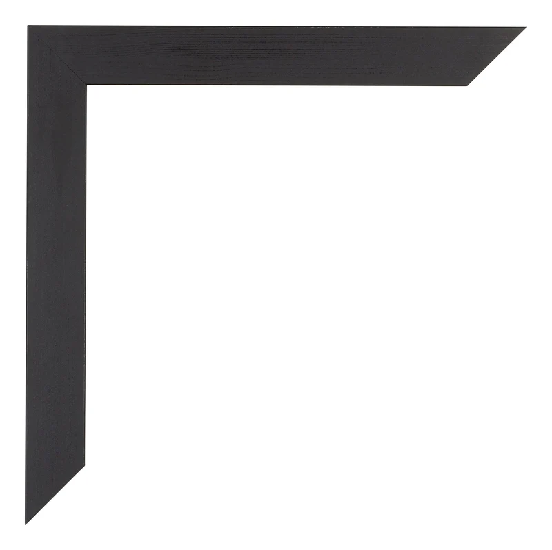 Bilderrahmen 60x84 cm - Schwarz Gemasert - MDF - Mura