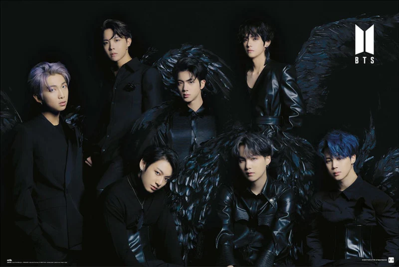 Poster BTS - Black Wings 91,5x61cm
