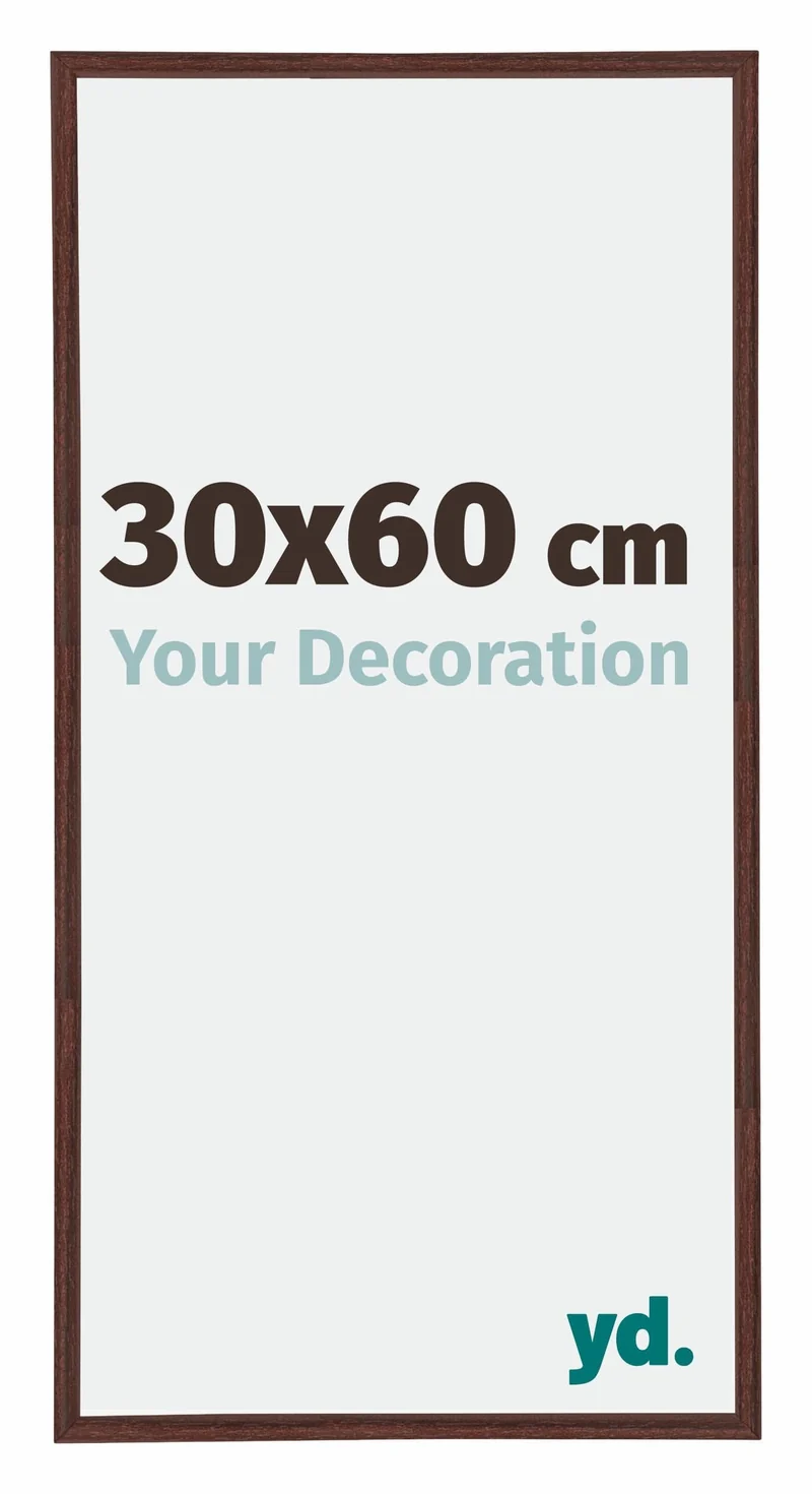 Bilderrahmen 30x60 cm - Braun - Kunststoff - Annecy