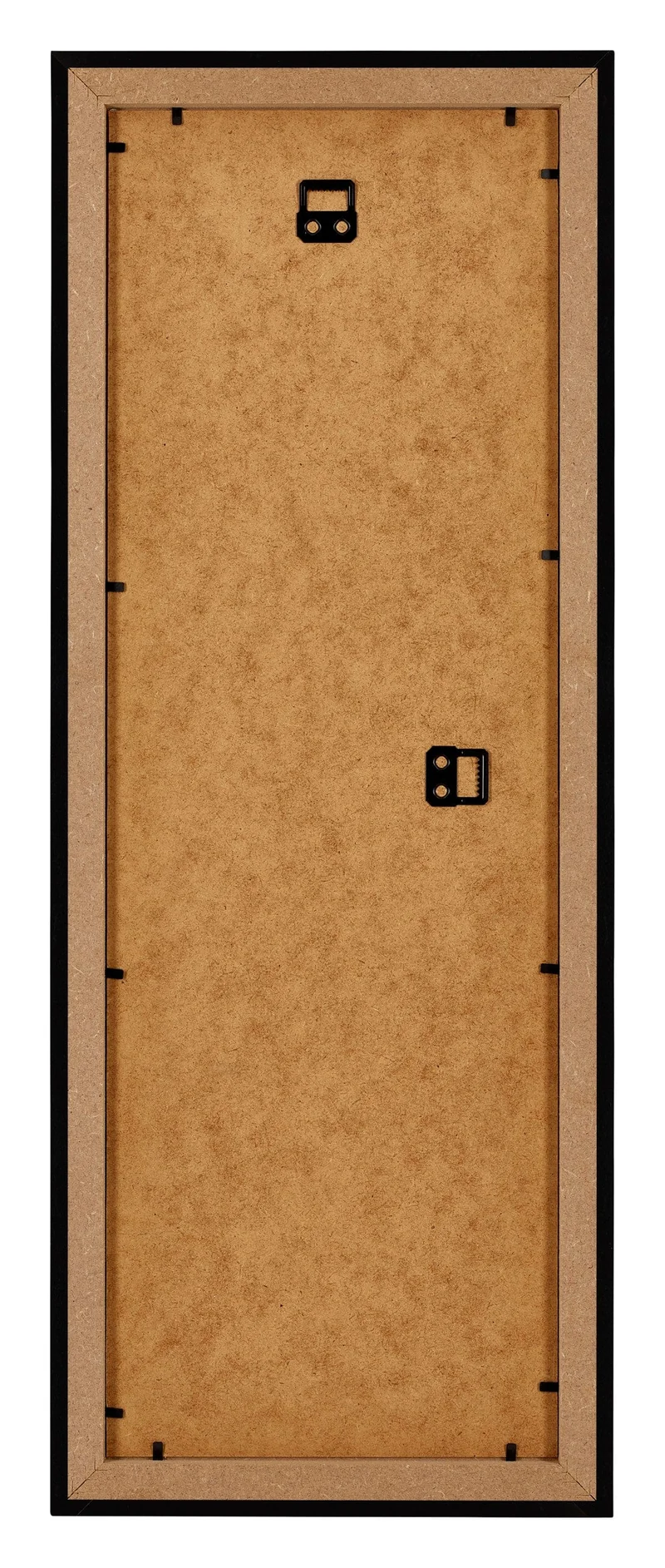 Bilderrahmen 20x60 cm - Schwarz Hochglanz - MDF - Mura