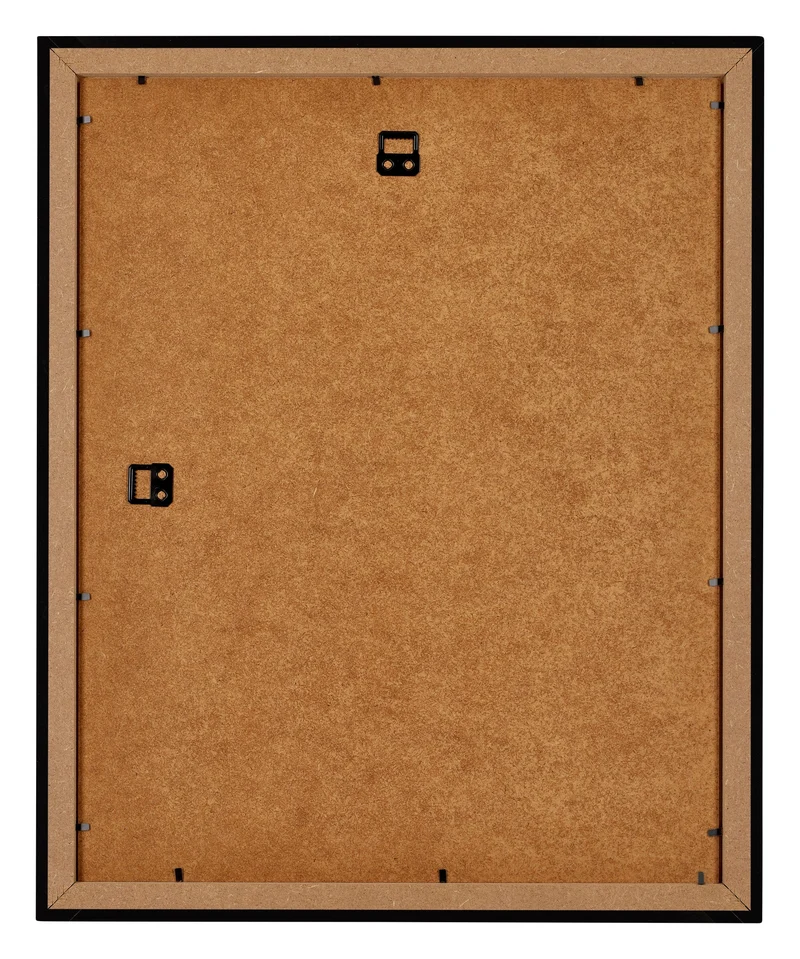 Bilderrahmen 24x30 cm - Schwarz Hochglanz - MDF - Mura