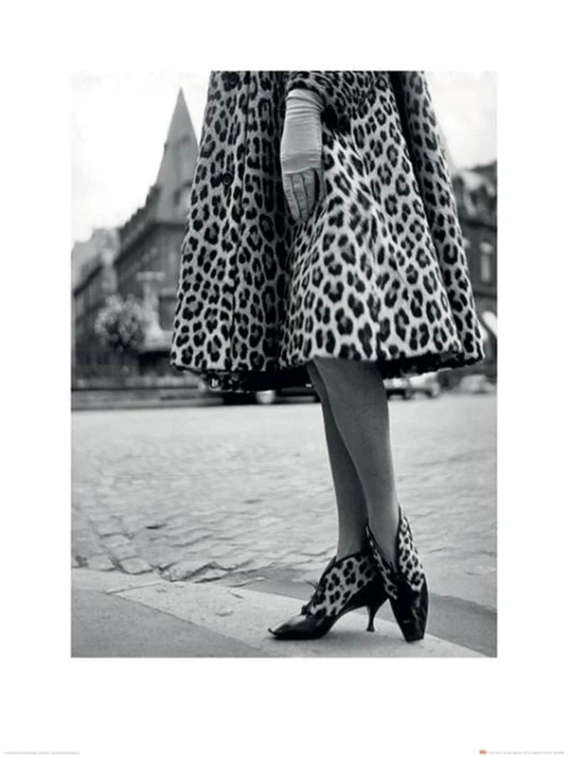 Kunstdruck Time Life - Dior Leopard Print 60x80cm