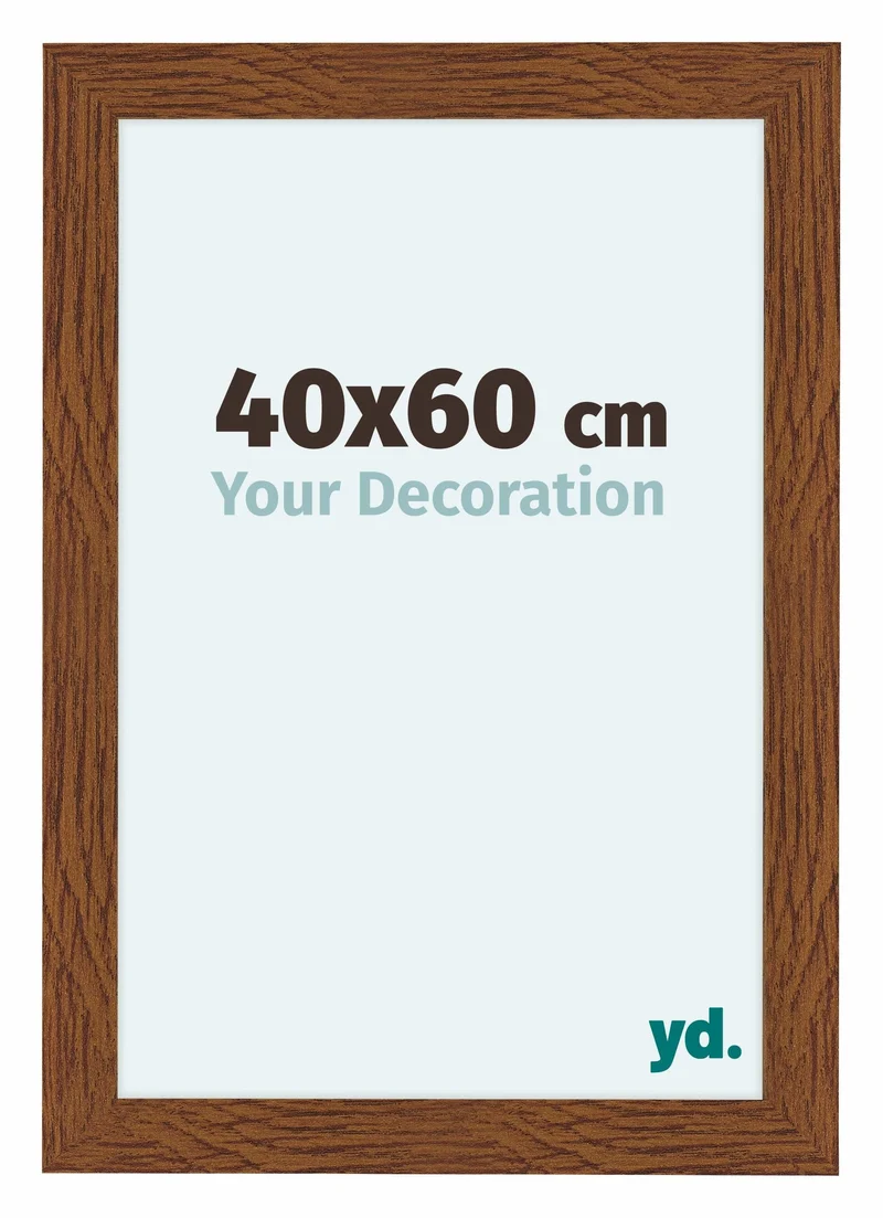 Bilderrahmen 40x60 cm - Eiche Rustikal - MDF - Como