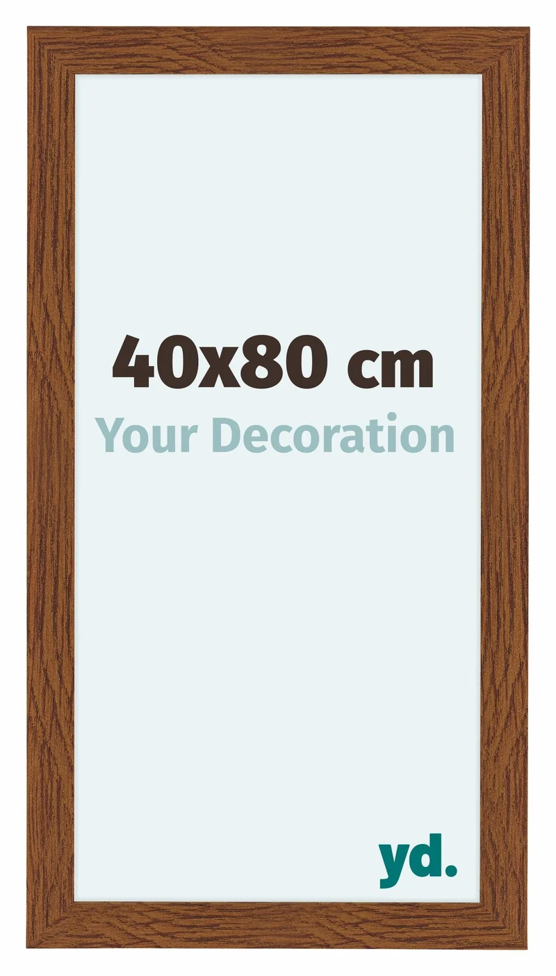 Bilderrahmen 40x80 cm - Eiche Rustikal - MDF - Como