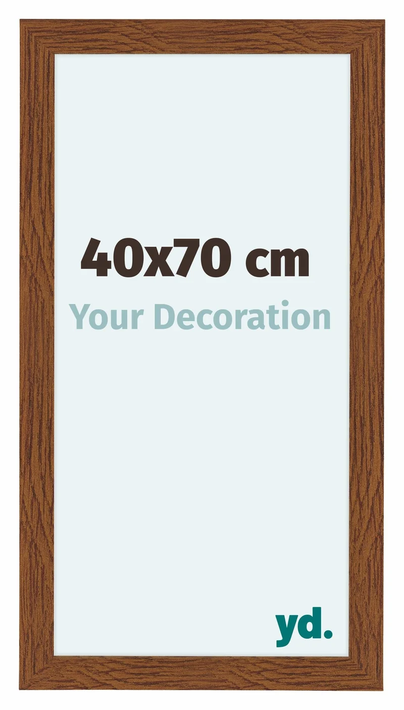 Bilderrahmen 40x70 cm - Eiche Rustikal - MDF - Como