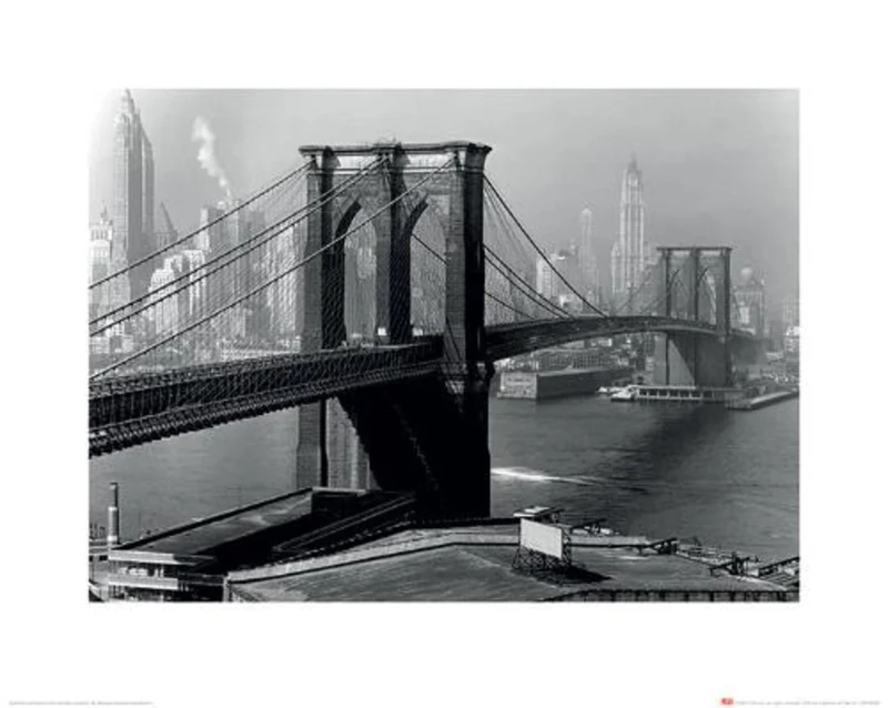 Kunstdruck Time Life - Brooklyn Bride New York 1946 40x50cm