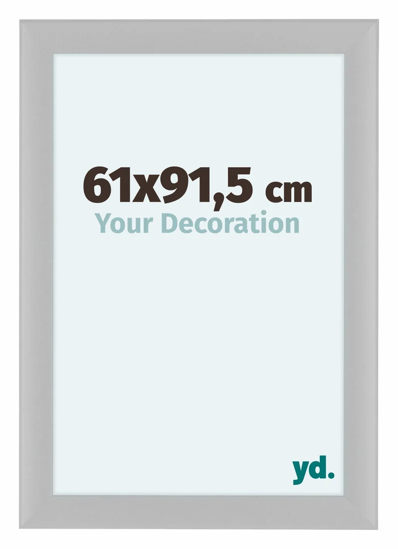 Bilderrahmen 61x91,5 cm - Weiß Matt - MDF - Como