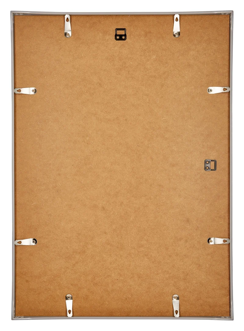 Bilderrahmen 35x50 cm - Silber Hochglanz - Kunststoff - Annecy