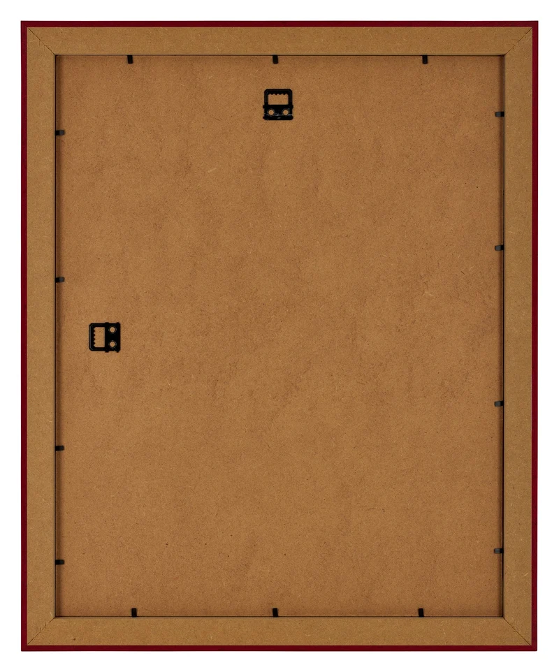 Bilderrahmen 70x90 cm - Weinrot Gewischt - MDF - Como