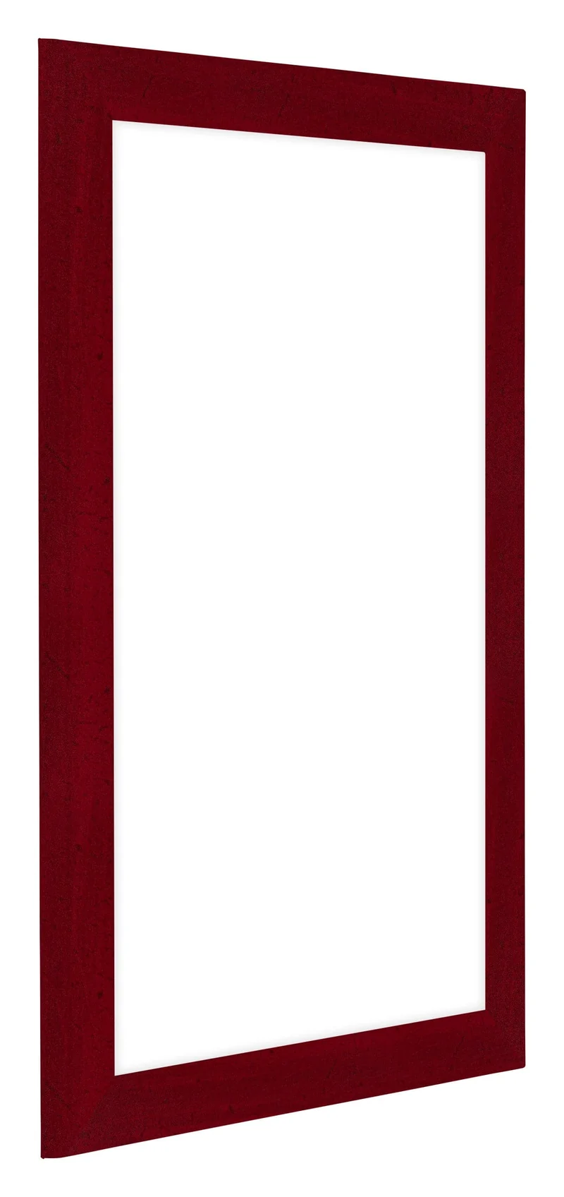 Bilderrahmen 61x91,5 cm - Weinrot Gewischt - MDF - Como