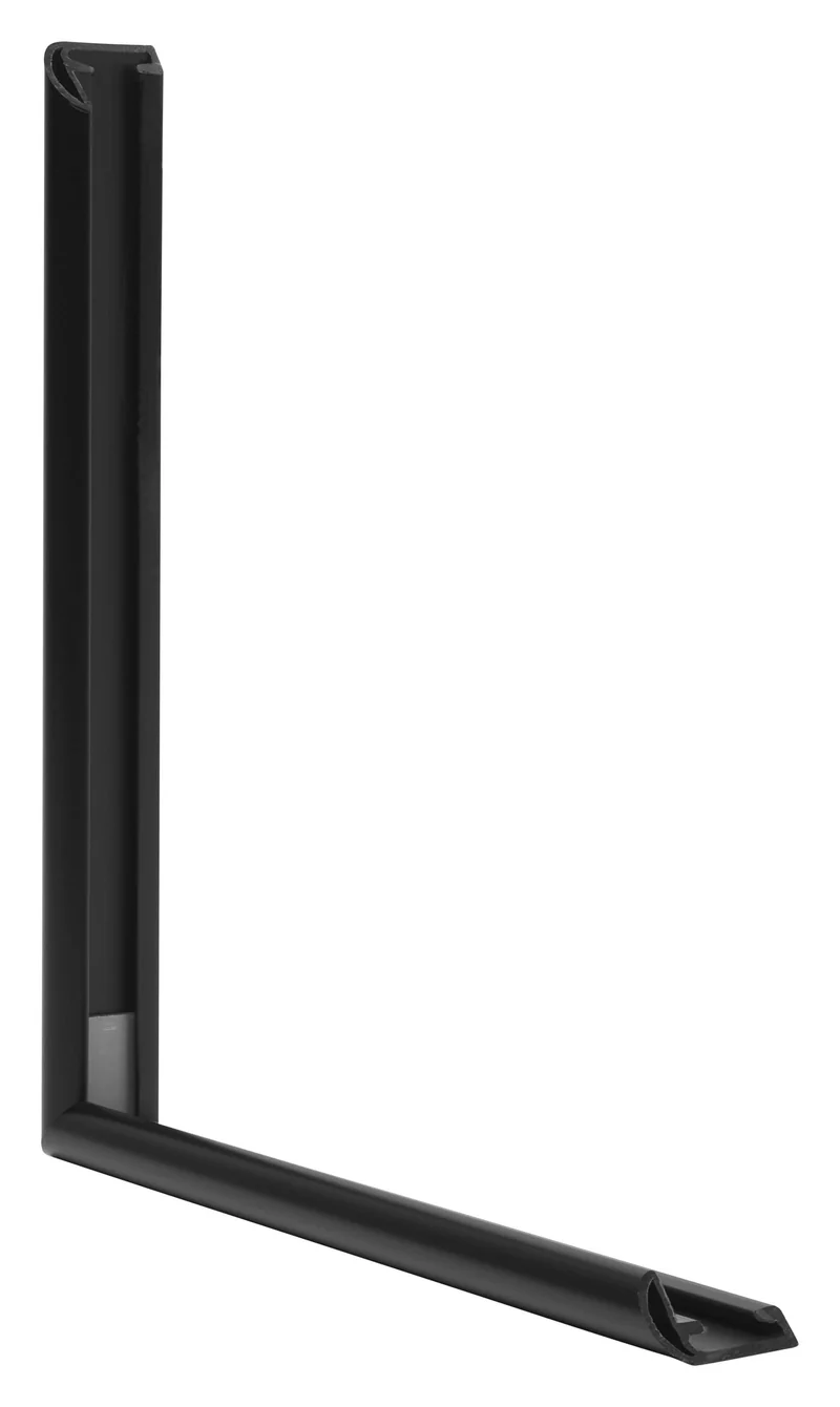 Bilderrahmen A4 - 21x29,7 cm - DIN A4 Schwarz Matt - Kunststoff - Annecy