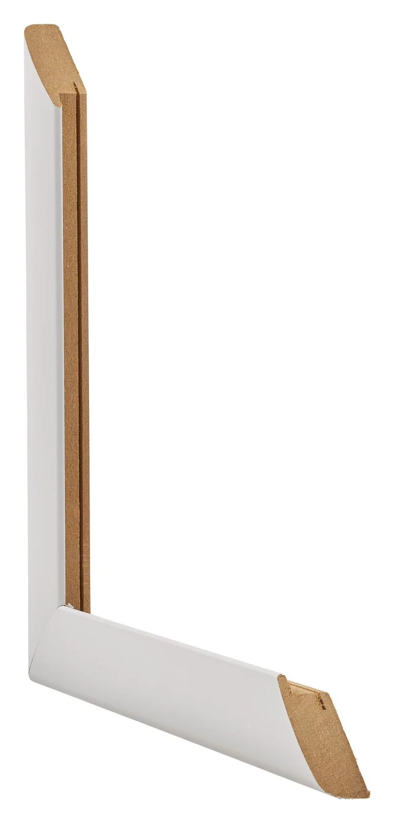 Bilderrahmen 40x80 cm - Weiß Matt - MDF - Como