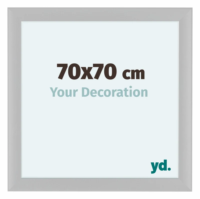 Bilderrahmen 70x70 cm - Weiß Matt - MDF - Como