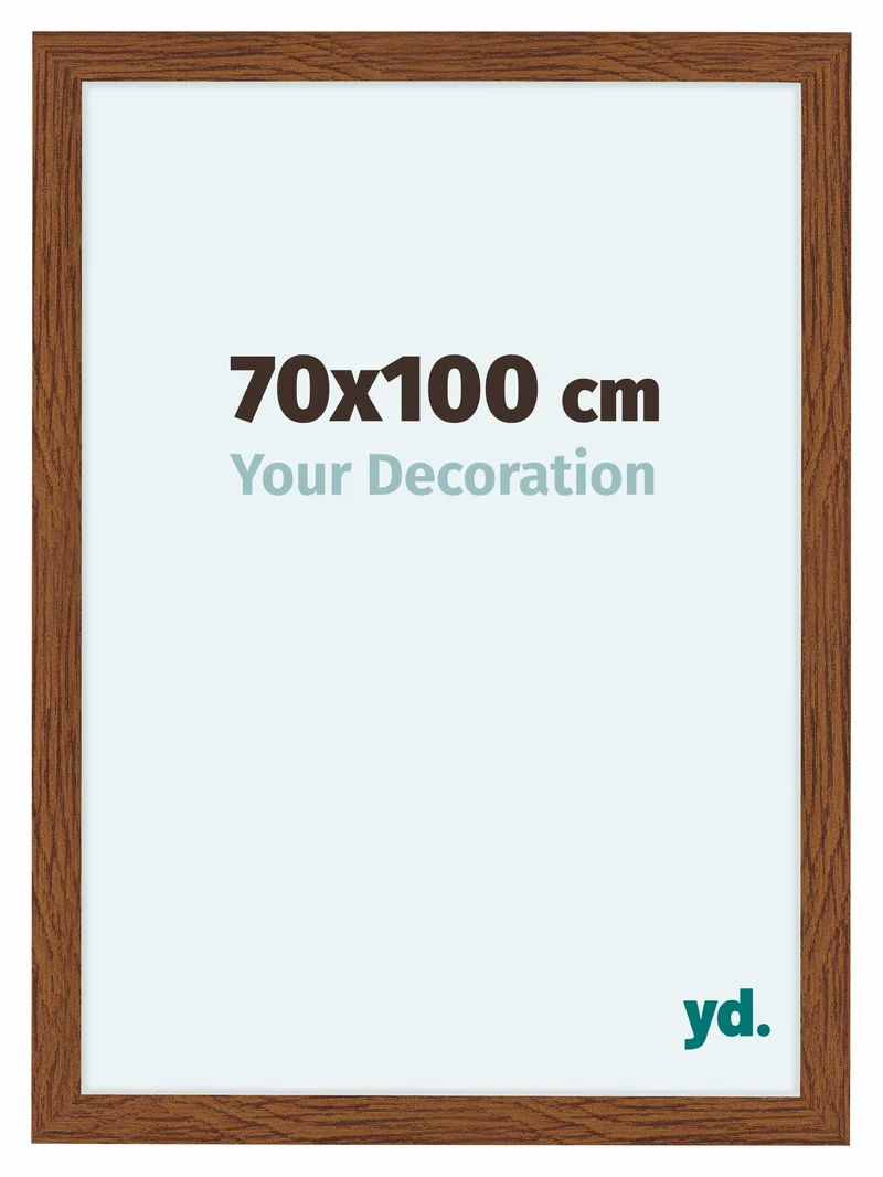 Bilderrahmen 70x100 cm - Eiche Rustikal - MDF - Como