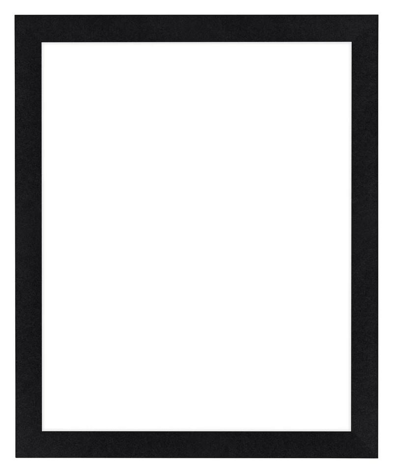 Bilderrahmen 60x70 cm - Schwarz Matt - MDF - Como