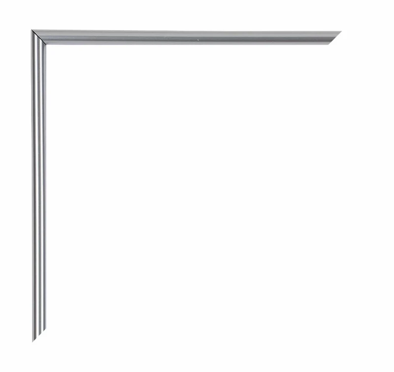 Bilderrahmen 45x80 cm - Silber Hochglanz - Kunststoff - Annecy