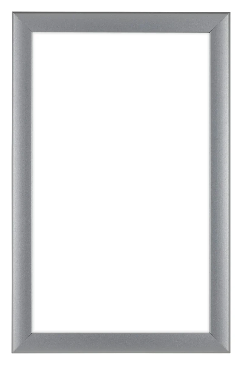 Bilderrahmen 30x50 cm - Silber Matt - MDF - Como