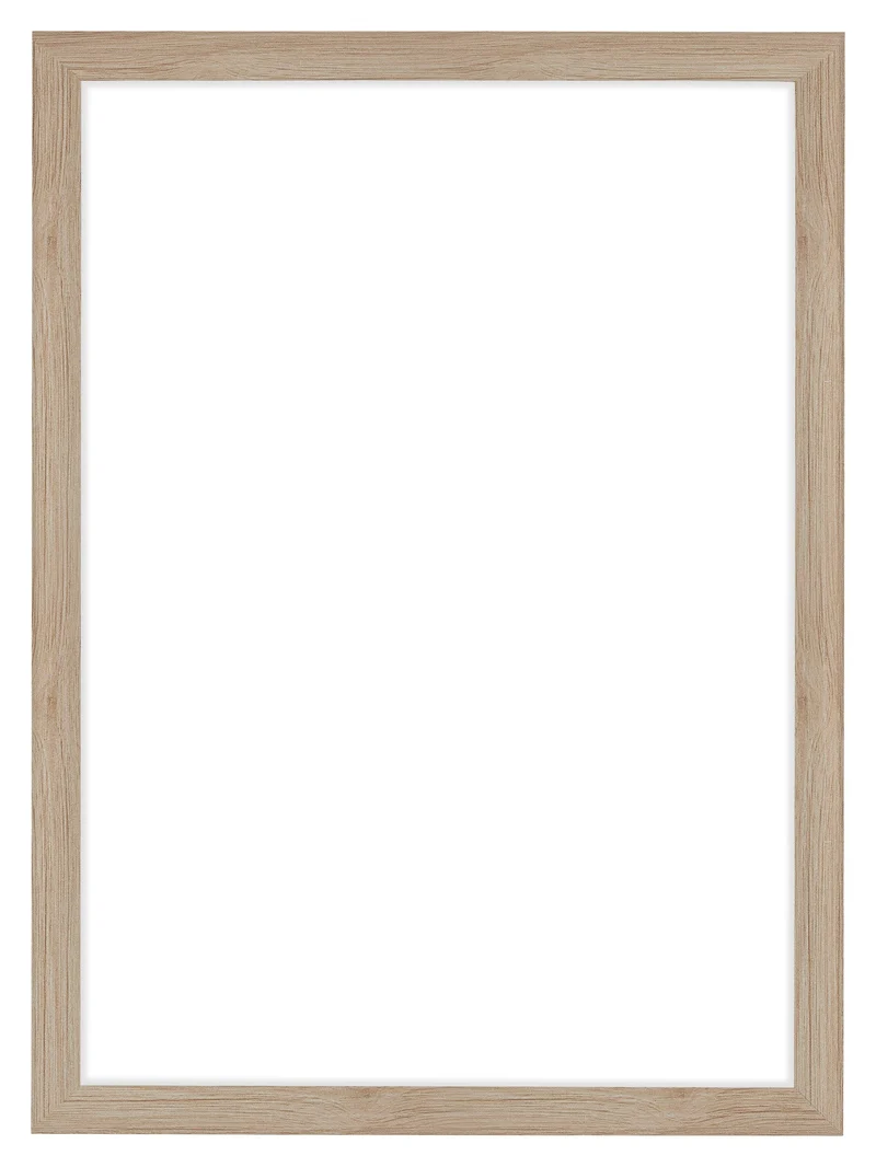 Bilderrahmen 50x70 cm - Eiche Hell - MDF - Como