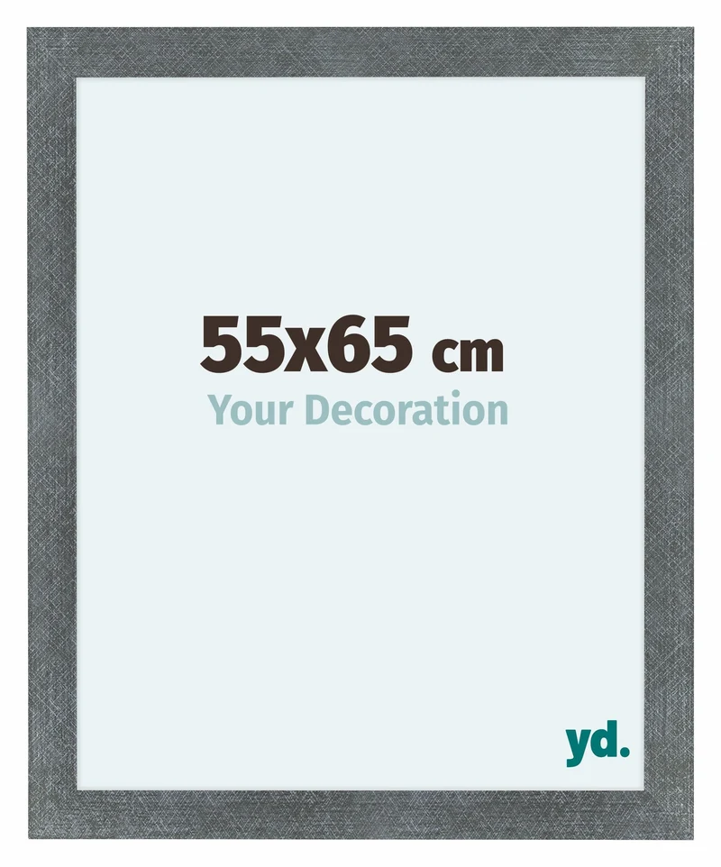 Bilderrahmen 55x65 cm - Eisen Gewischt - MDF - Como