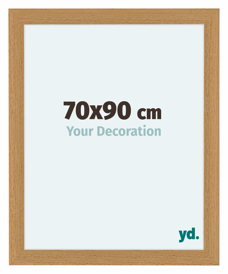 Bilderrahmen 70x90 cm - Buche - MDF - Como