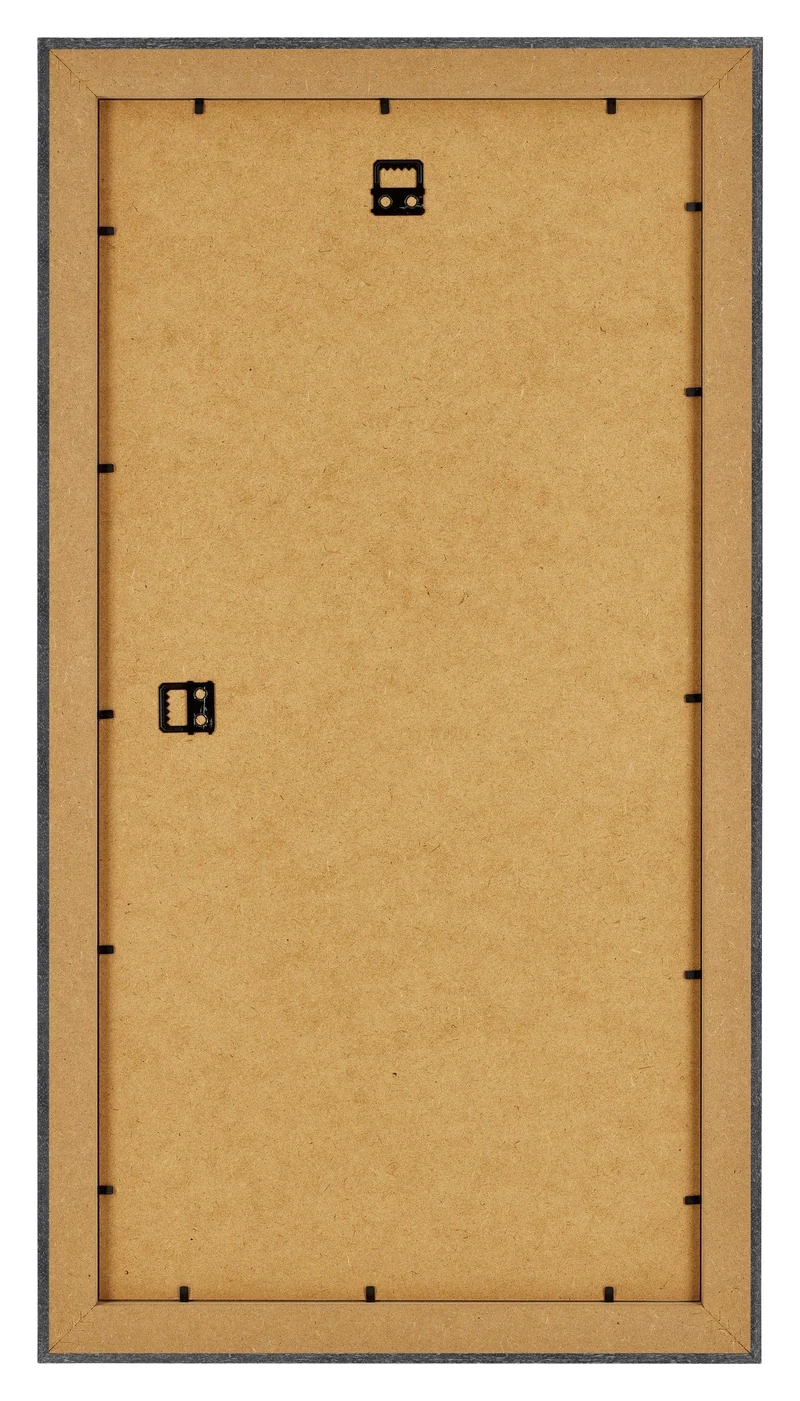 Bilderrahmen 20x40 cm - Grau Gewischt - MDF - Como