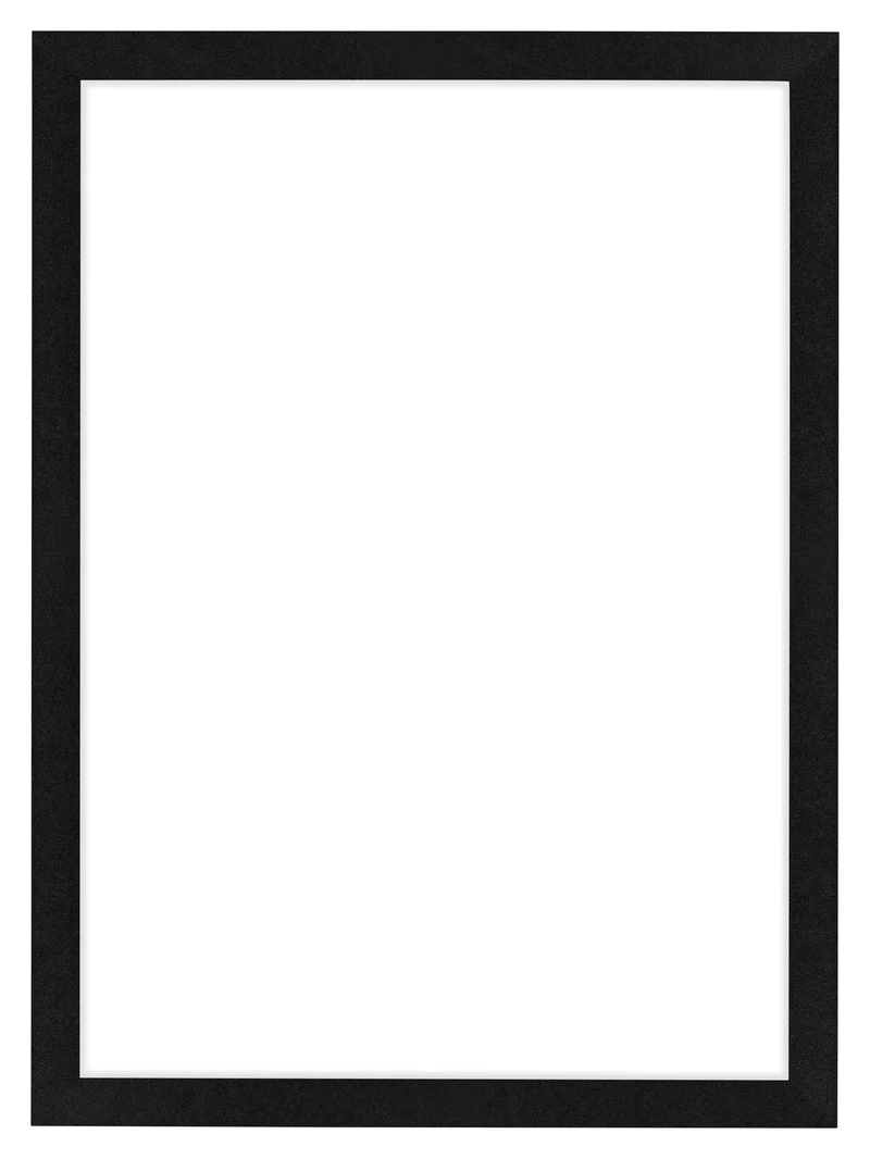 Bilderrahmen 30x42 cm - Schwarz Matt - MDF - Como