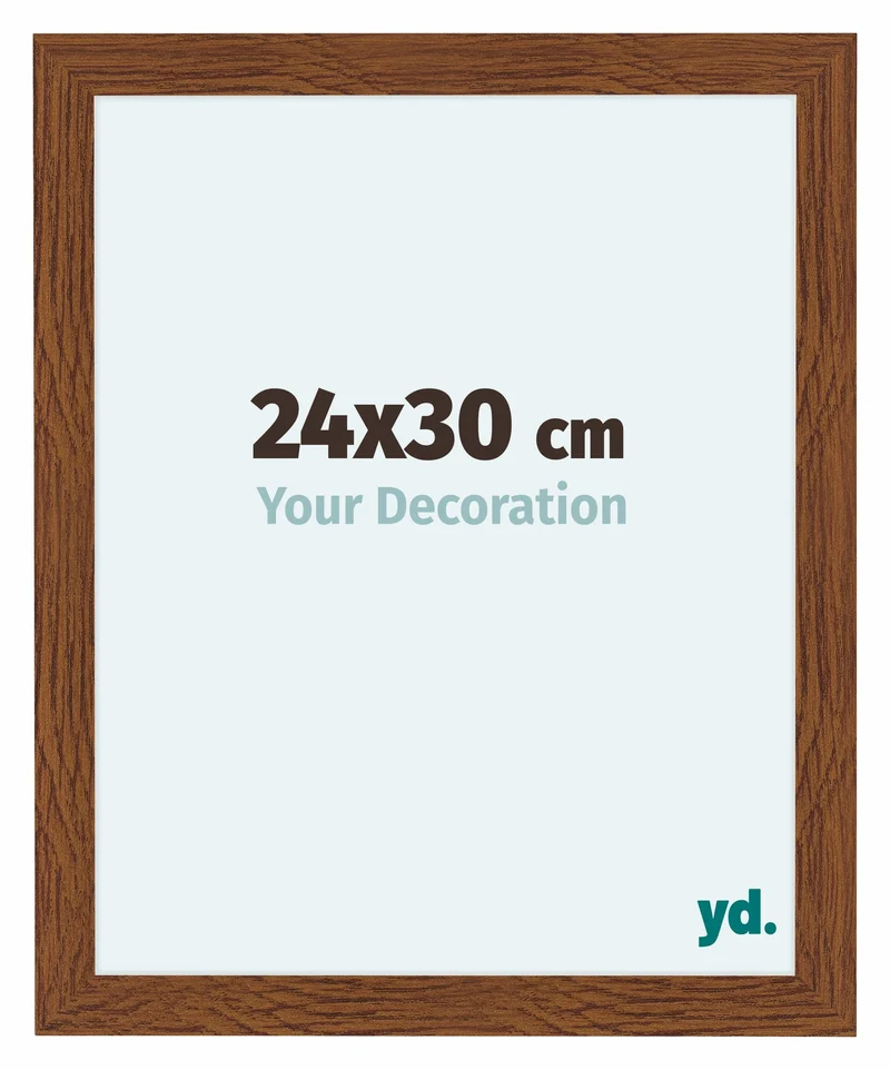 Bilderrahmen 24x30 cm - Eiche Rustikal - MDF - Como